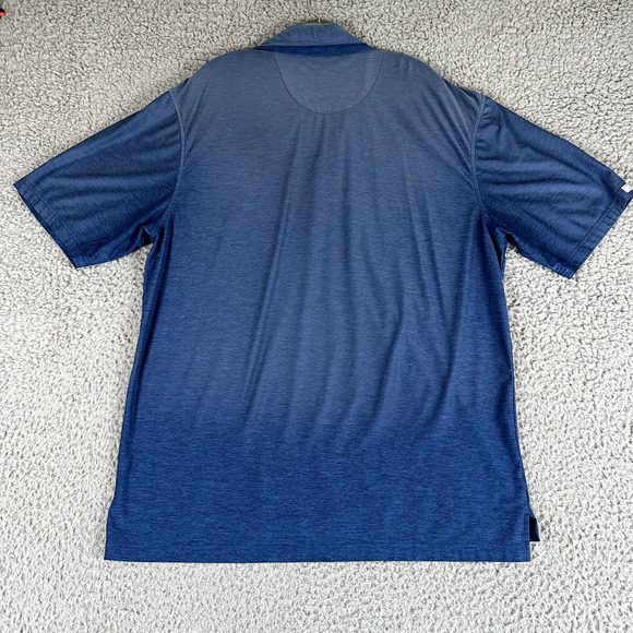 Straight Down Shirt Mens XL Blue Golf Polo Performance Pebble Beach Golf Links - Picture 11 of 16